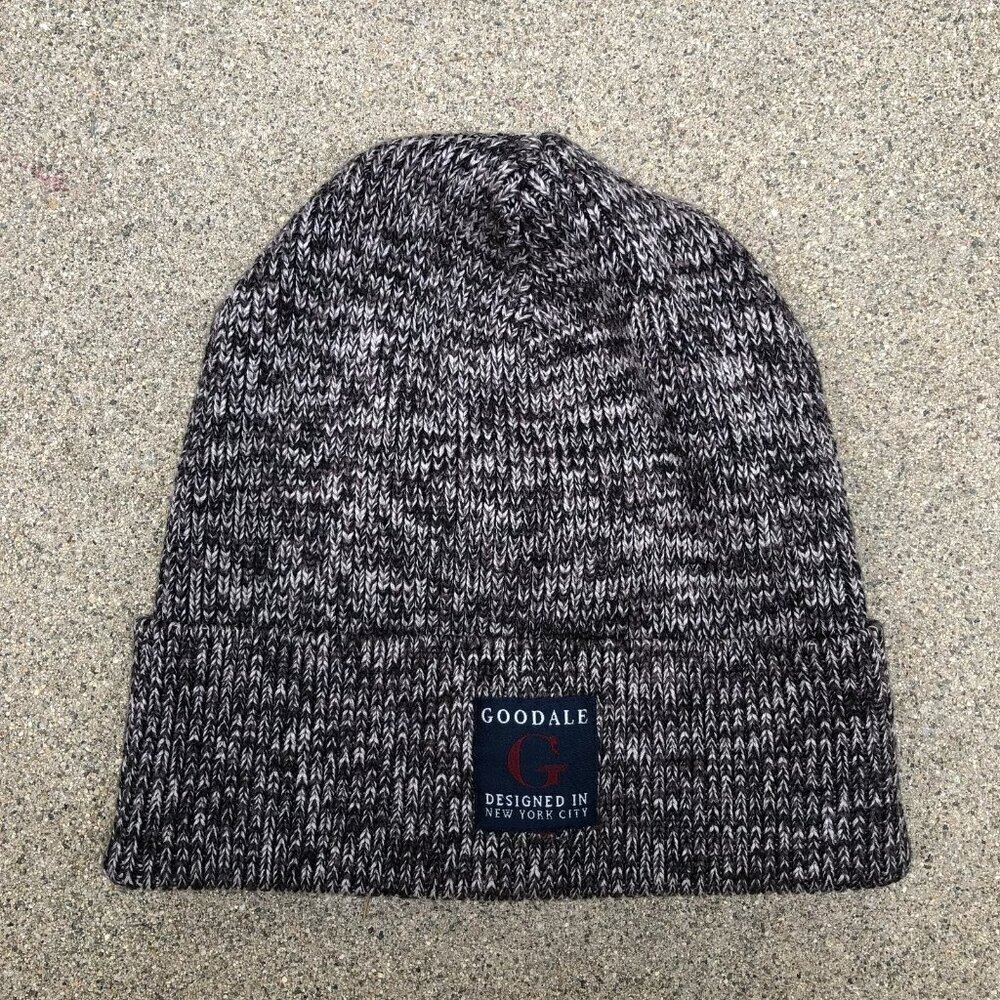 GOODALE New York City Beanie Unisex Adult Grey Cuffed Hat Cap​​​